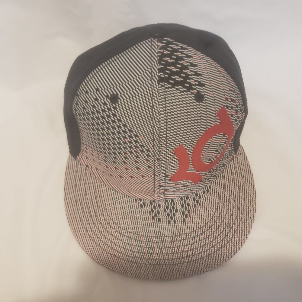 Classic Flat Bill Visor Snapback Hat Kd - image 5